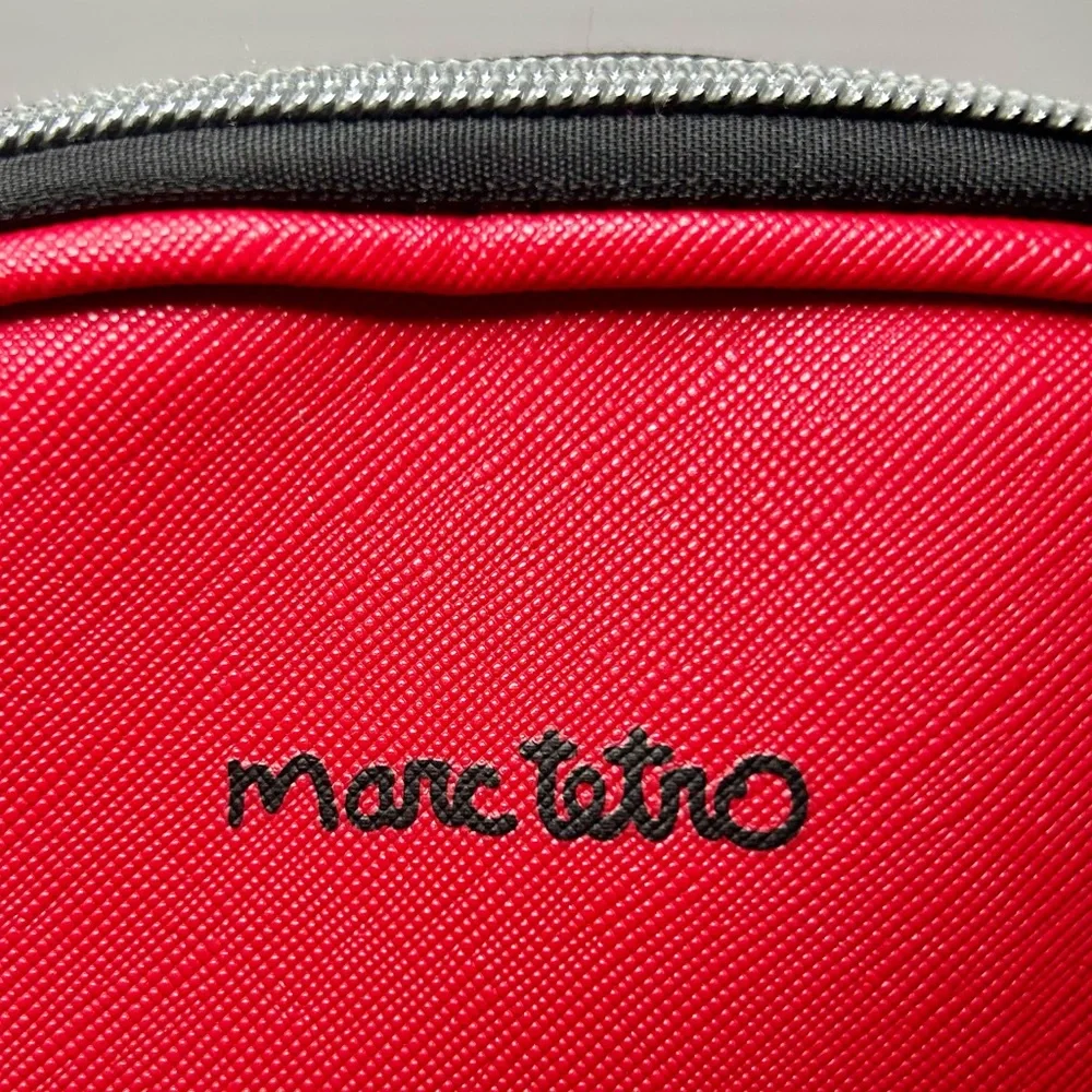 Marc Tetro Westie Terrier Red Cosmetic Bag